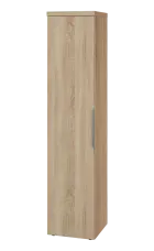 SIN 5 - 4D kancelářská skříň, 1-dveřová, levá, 1820x400x400, dub bardolino